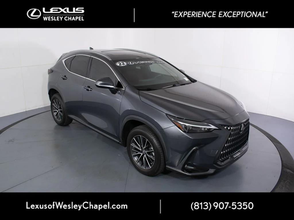 Certified Used 2023 Gray Lexus 350 Premium image 2