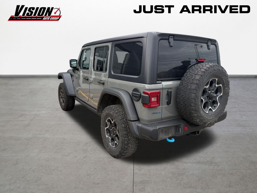 Used 2023 Gray Jeep Rubicon 4xe image 7