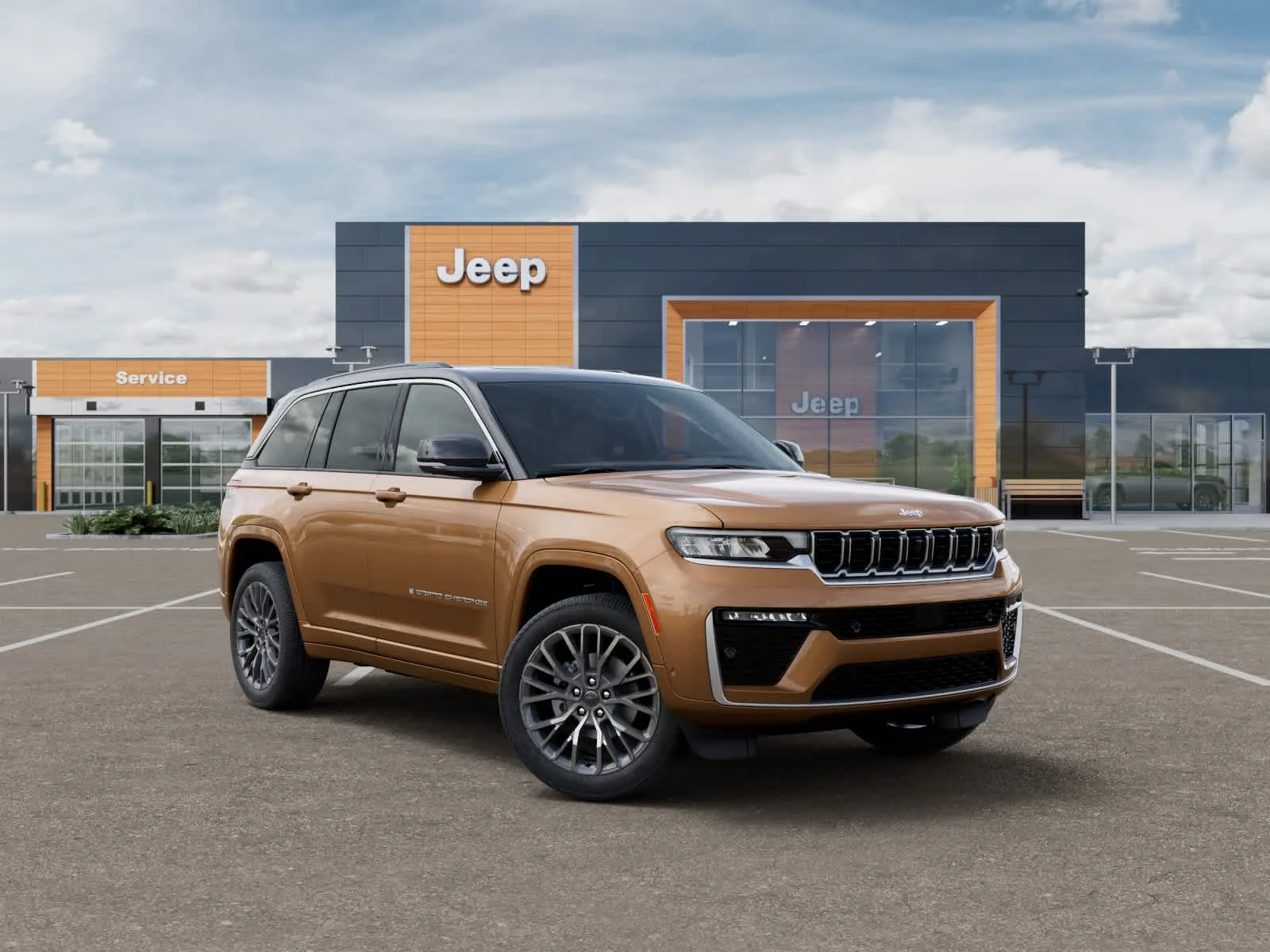 New 2027 Copper Shino Metallic Clearcoat Jeep Summit image 5