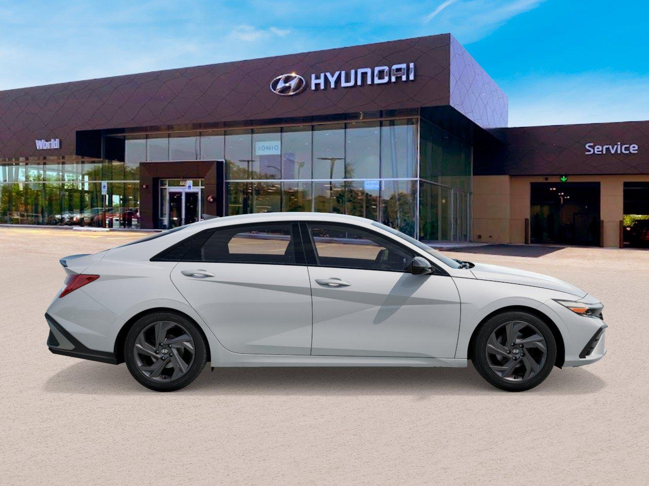 New 2026 Serenity White Hyundai SEL Sport image 7