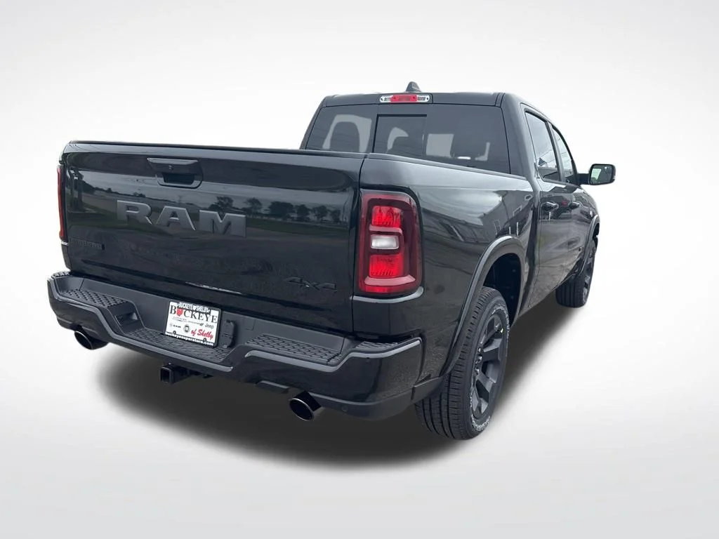 New 2026 Diamond Black Crystal Pearl-Coat Exterior Paint RAM BIG HORN image 12