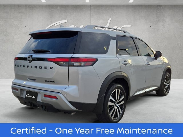 Certified Used 2025 Silver Nissan Platinum image 16