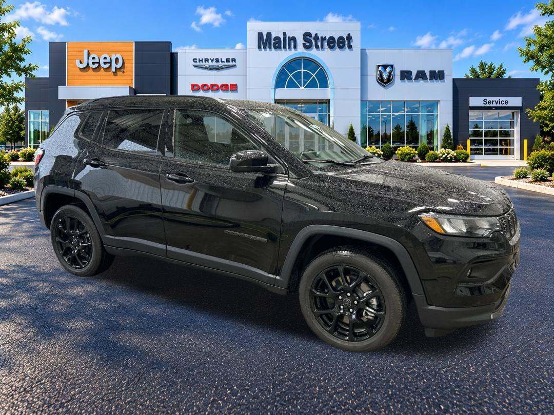New 2026 Diamond Black Crystal Pearl-Coat Exterior Paint Jeep Latitude Altitude image 7