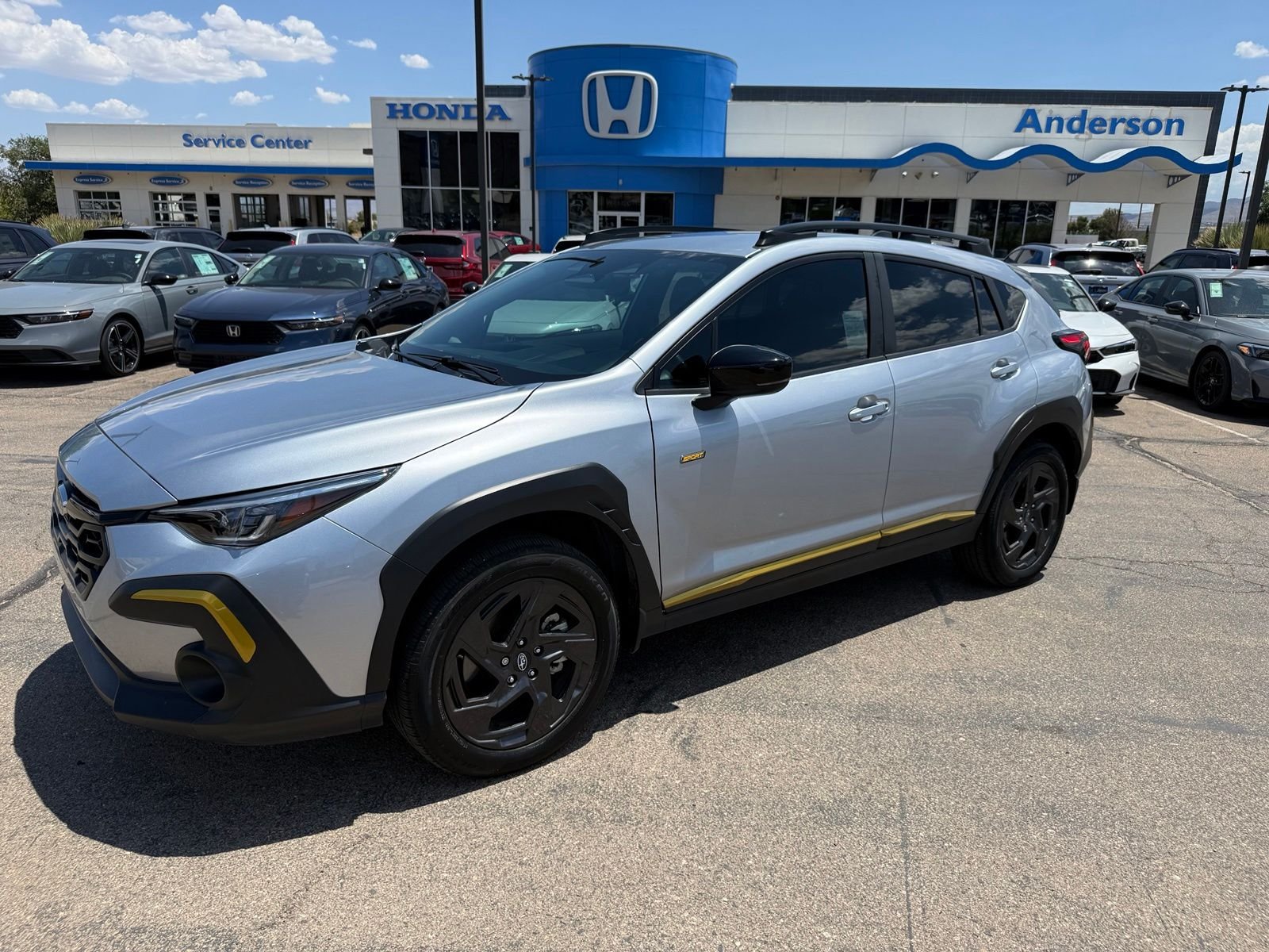 Used 2025 Ice Silver Metallic Subaru Sport image 1