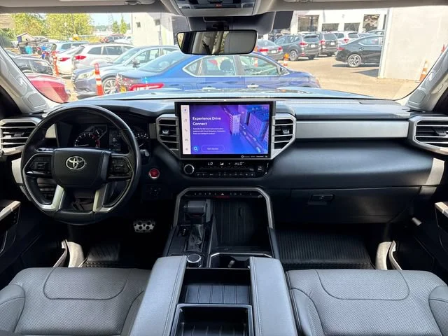 Used 2022 Midnight Black Metallic Toyota Limited image 9