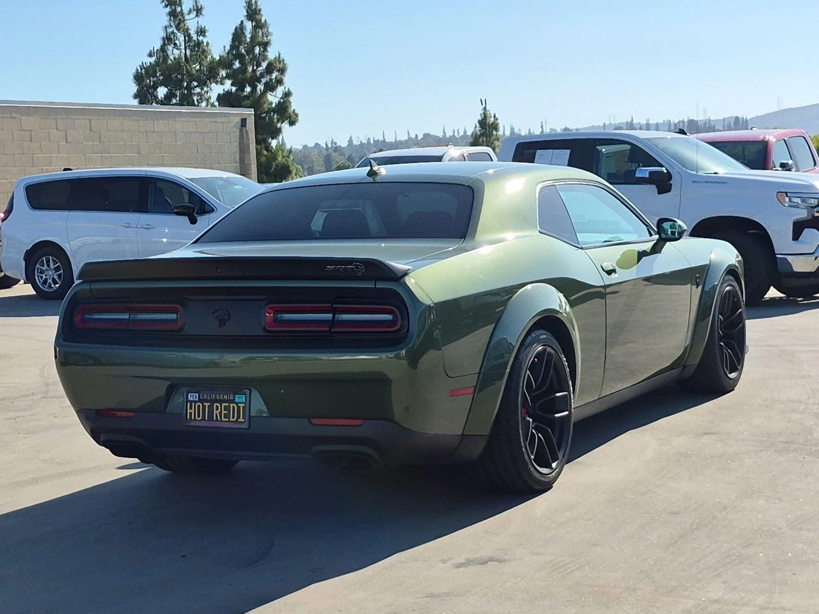 Used 2021 F8 Green Dodge SRT Hellcat Redeye Widebody image 6