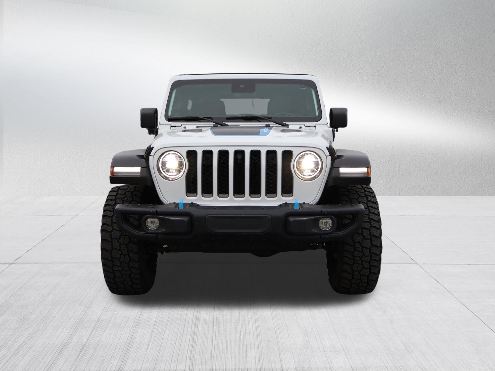 Used 2021 Jeep Wrangler Unlimited Rubicon 4XE with VIN 1C4JJXR63MW702902 for sale in Kansas City