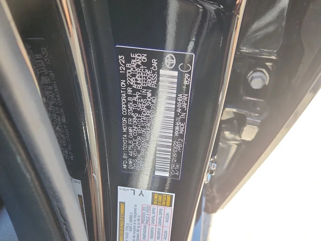 Used 2024 Black Toyota XSE Premium image 19