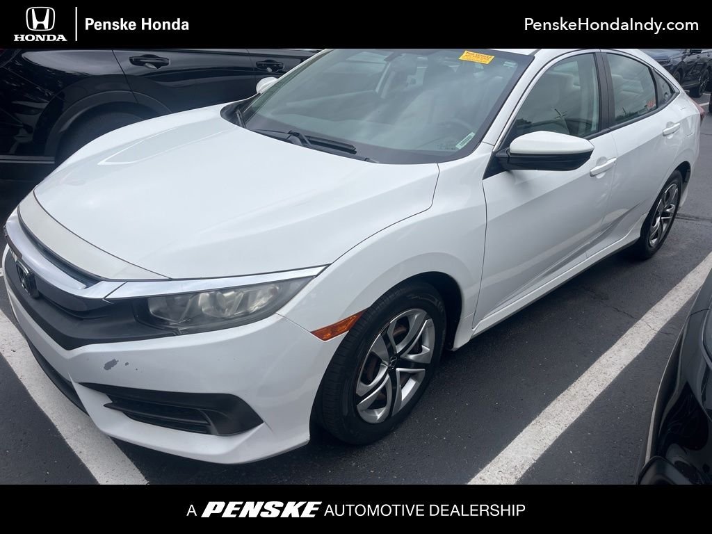 Used 2017 Taffeta White Honda LX image 1