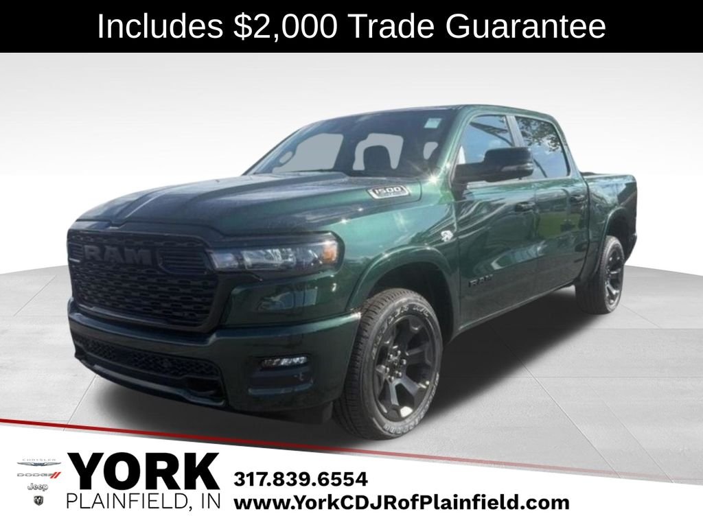 New 2026 Serrano-Green Metallic Exterior Paint RAM Big Horn/Lone Star image 1