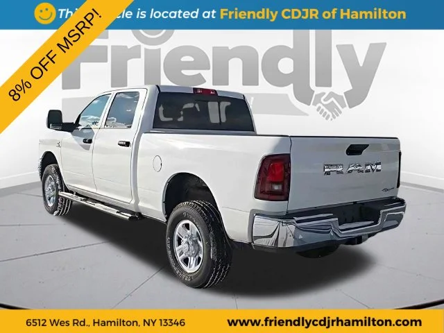 New 2026 Bright White Clear-Coat Exterior Paint RAM Tradesman image 3
