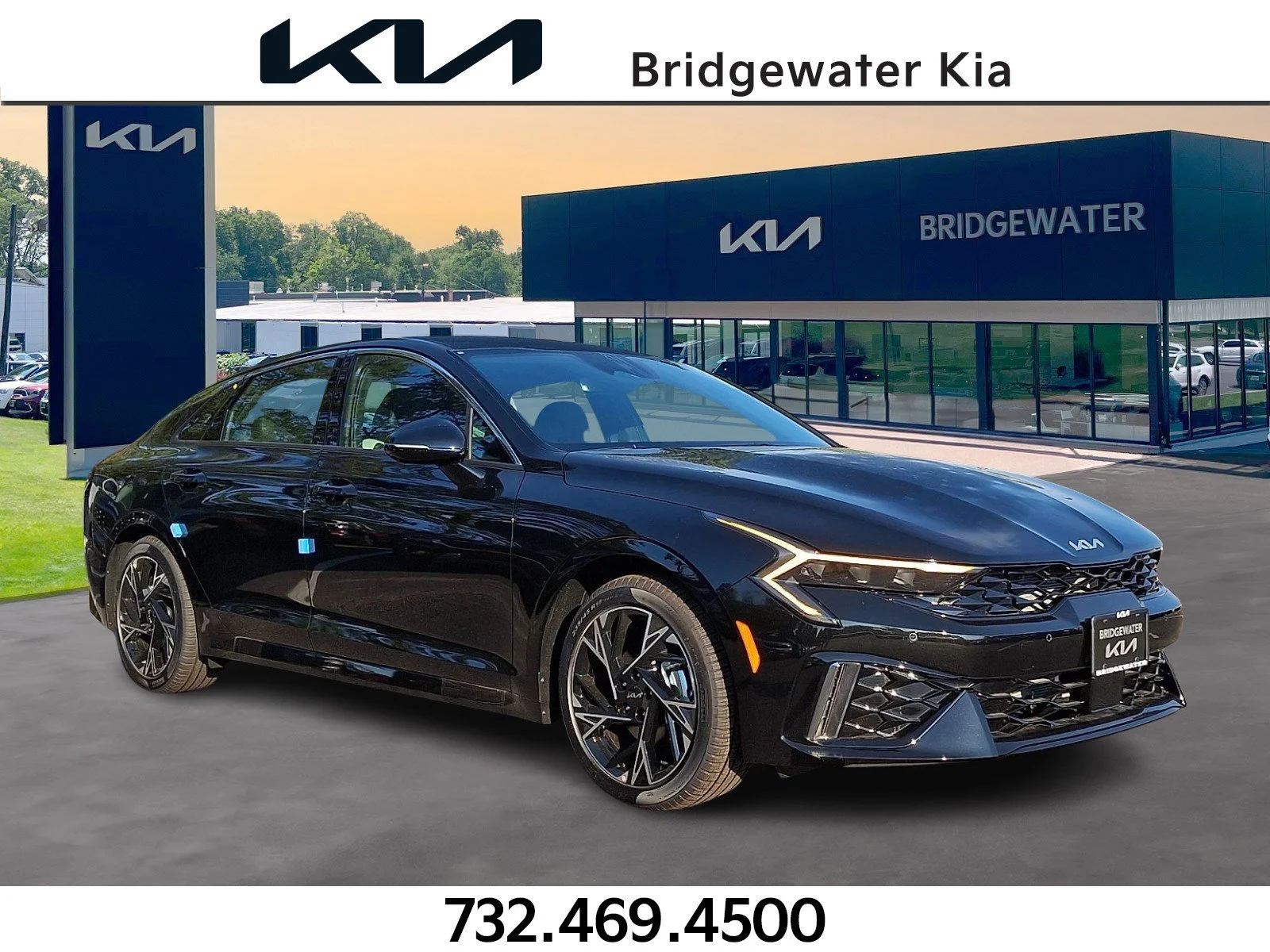 New 2026 Aurora Black Pearl Kia GT-Line AWD image 1
