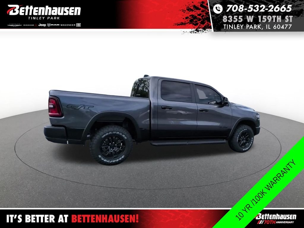 New 2026 Granite Crystal Metallic Clear-Coat Exterior Paint RAM Rebel image 4