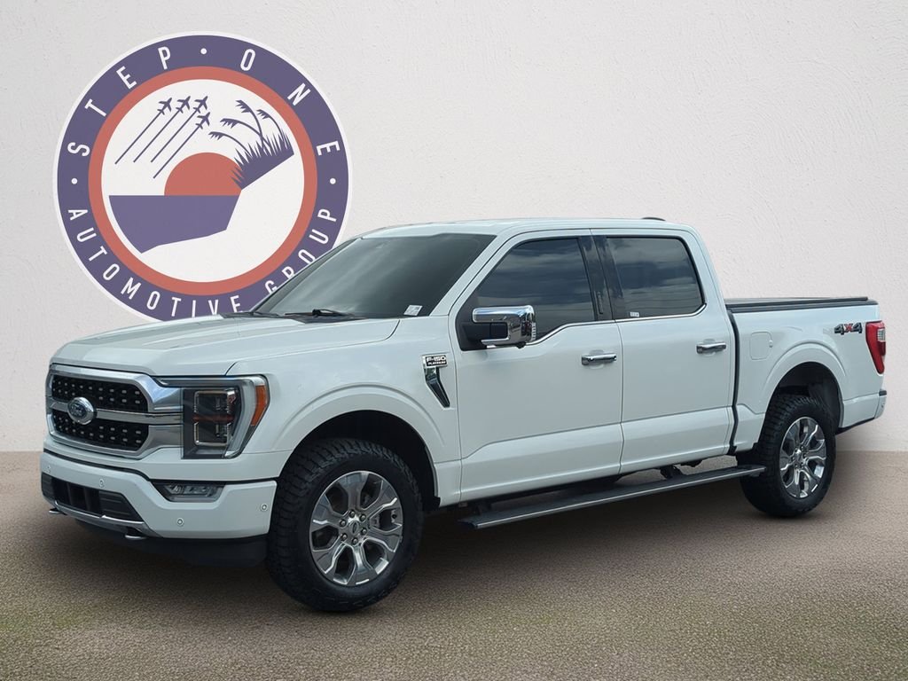 Used 2021 White Ford Platinum image 2