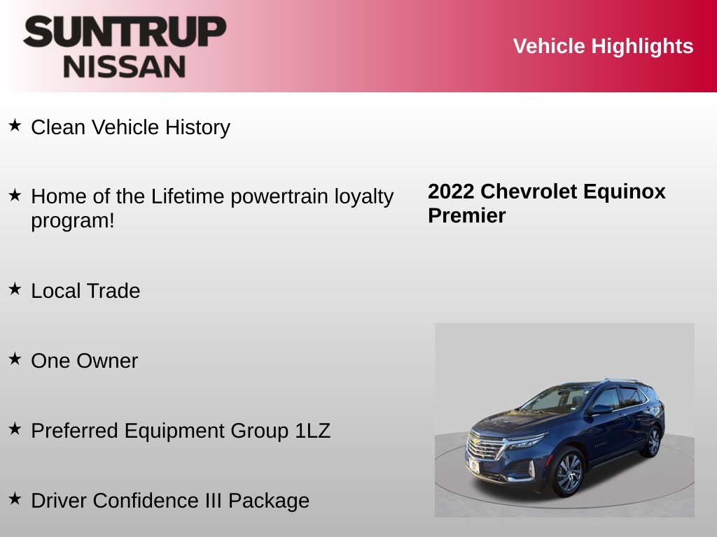 Used 2022 Blue Chevrolet Premier image 8