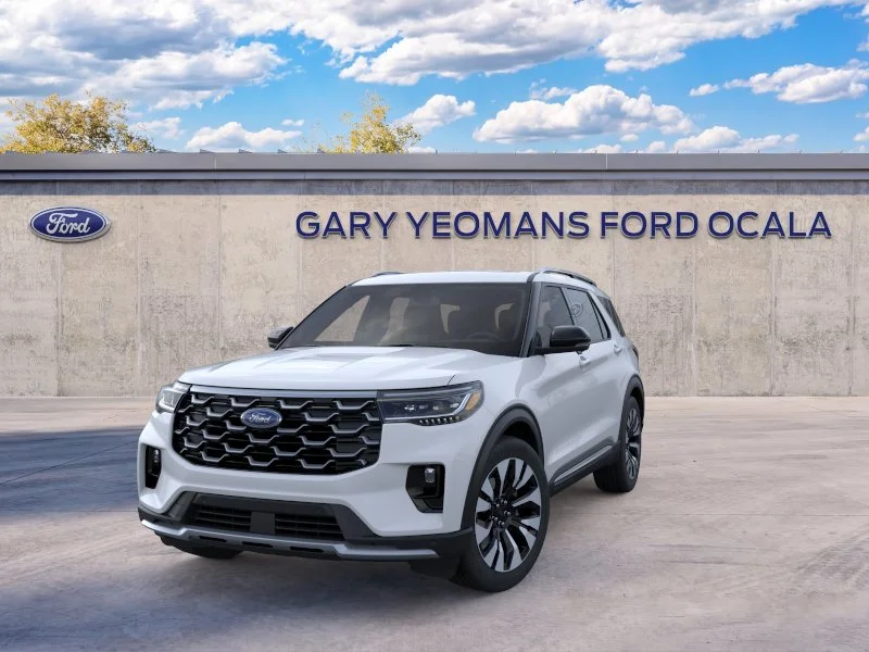 New 2026 Space White Metallic Ford Platinum™ image 2