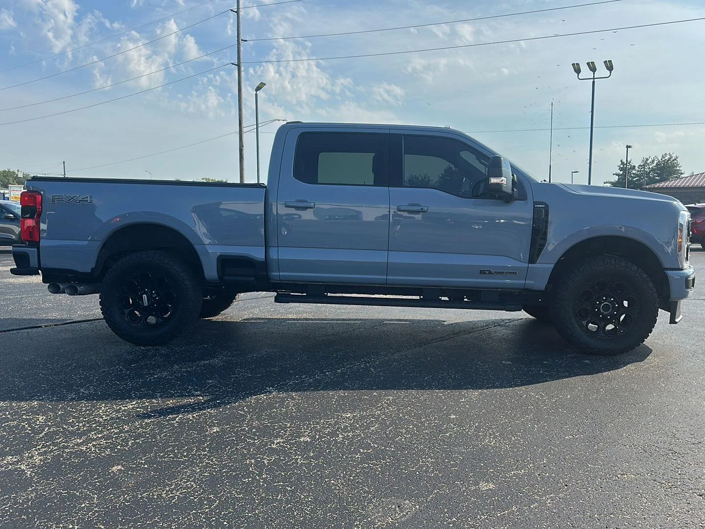 Used 2024 Glacier Gray Metallic Tri-Coat Ford Lariat image 4
