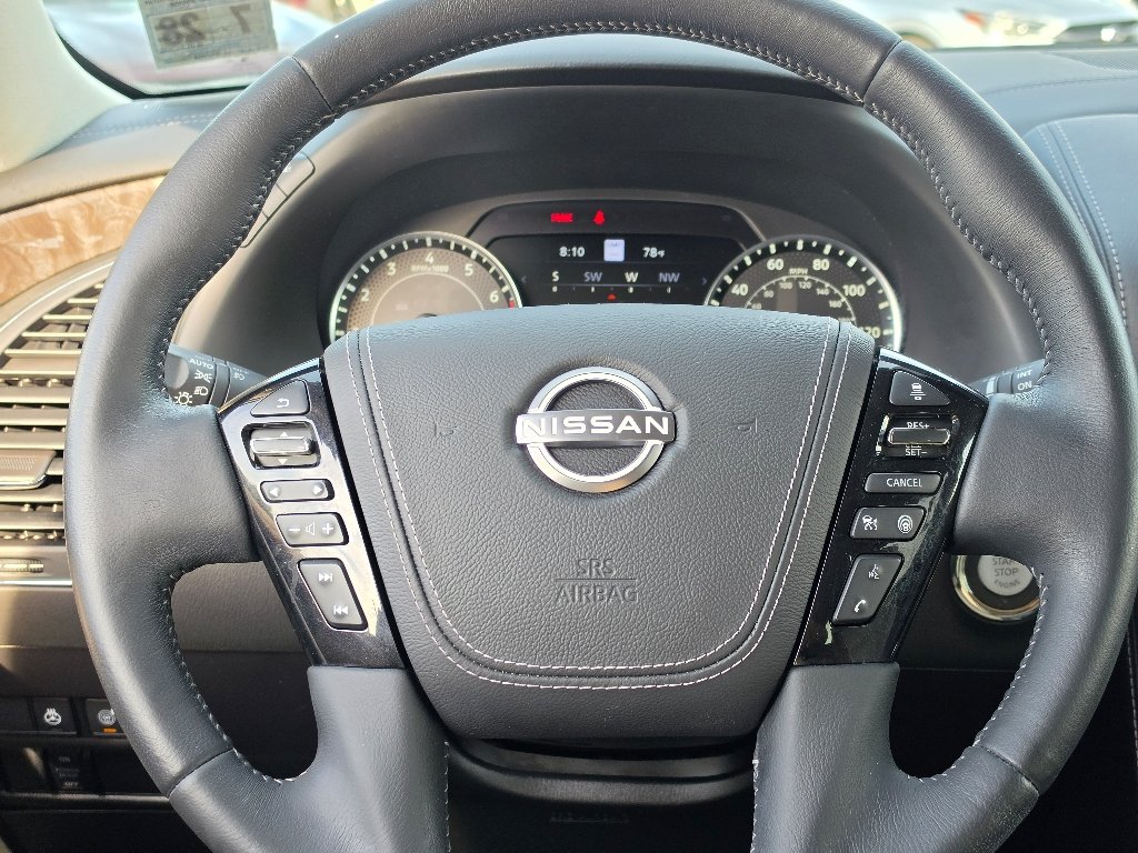 Used 2023 Aspen White TriCoat Nissan Platinum image 19