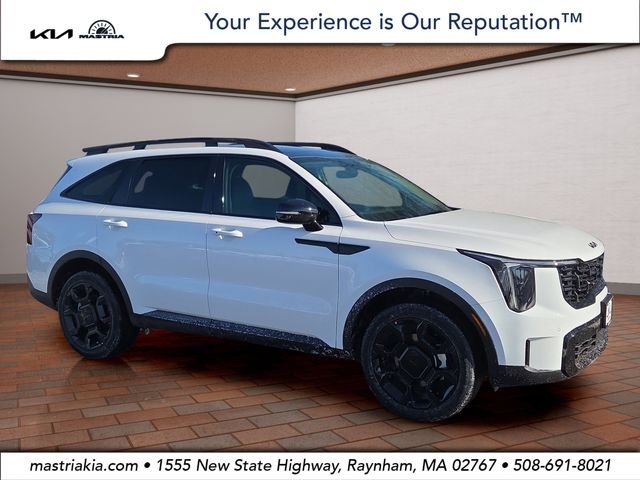 New 2026 Glacial White Pearl Kia X-Line EX AWD image 1