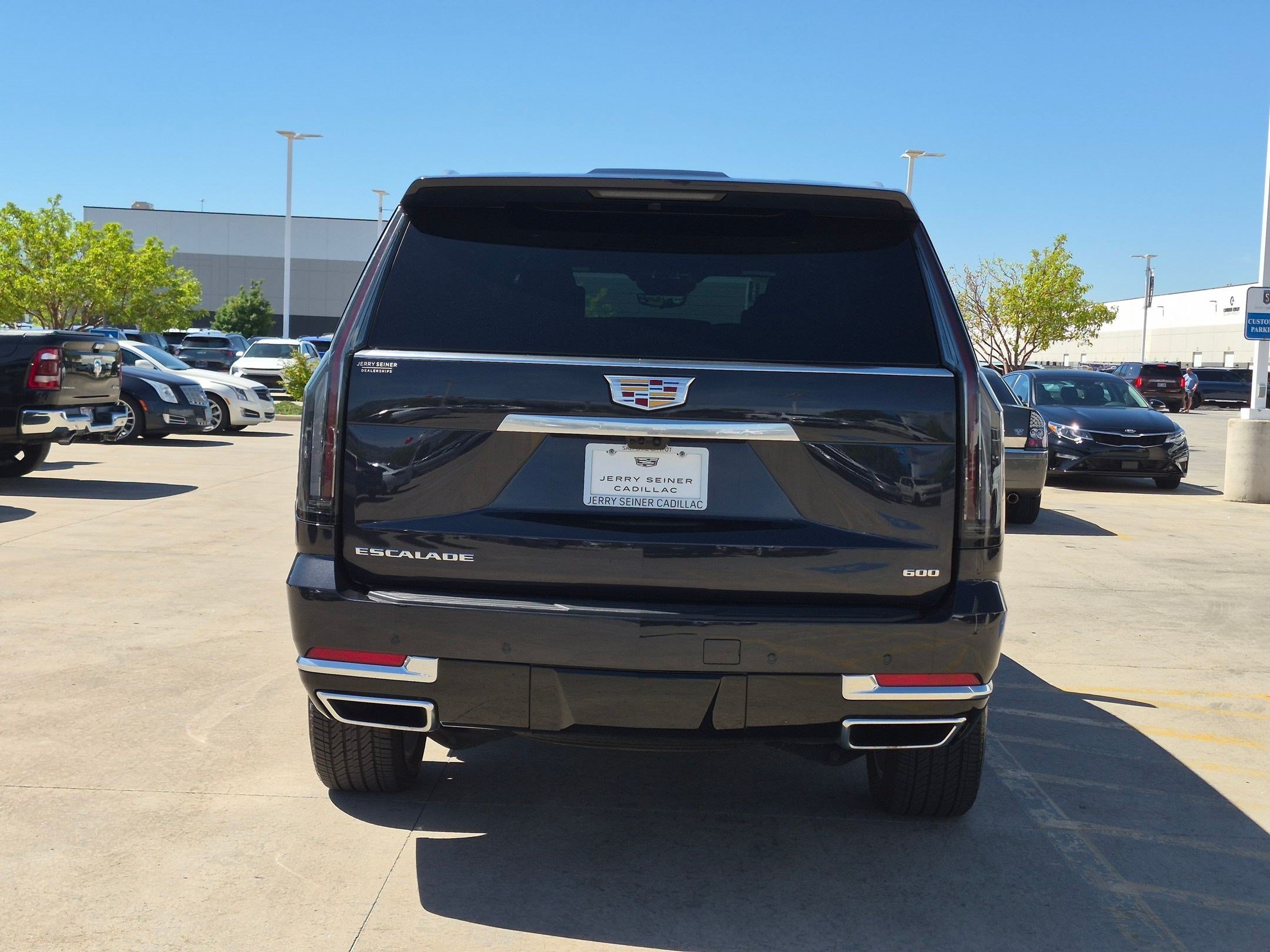 Used 2025 Galactic Gray Metallic Cadillac Premium Luxury image 4