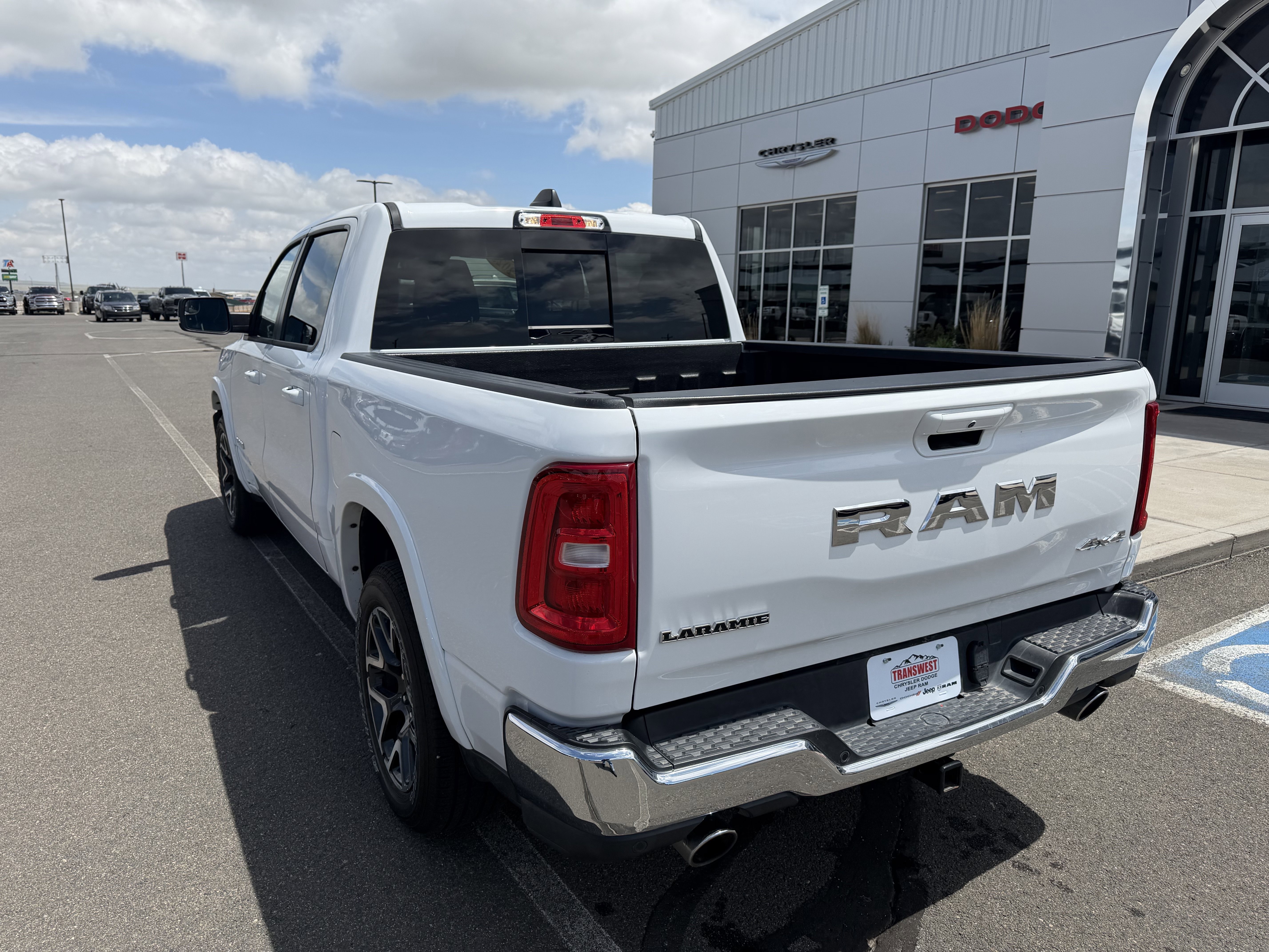 Used 2025 White Ram Laramie image 2
