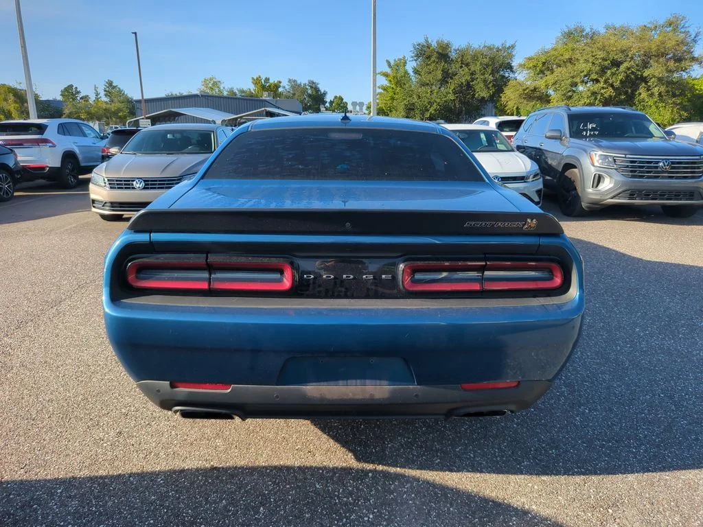 Used 2022 Blue Dodge R/T Scat Pack Widebody image 4