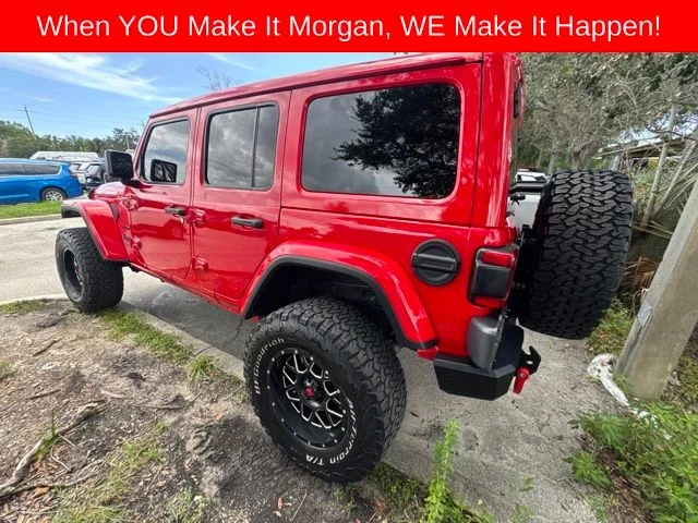 Used 2020 Red Jeep Unlimited Sahara Altitude image 10