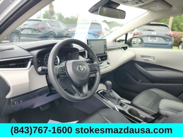 Used 2021 Silver Toyota LE image 5
