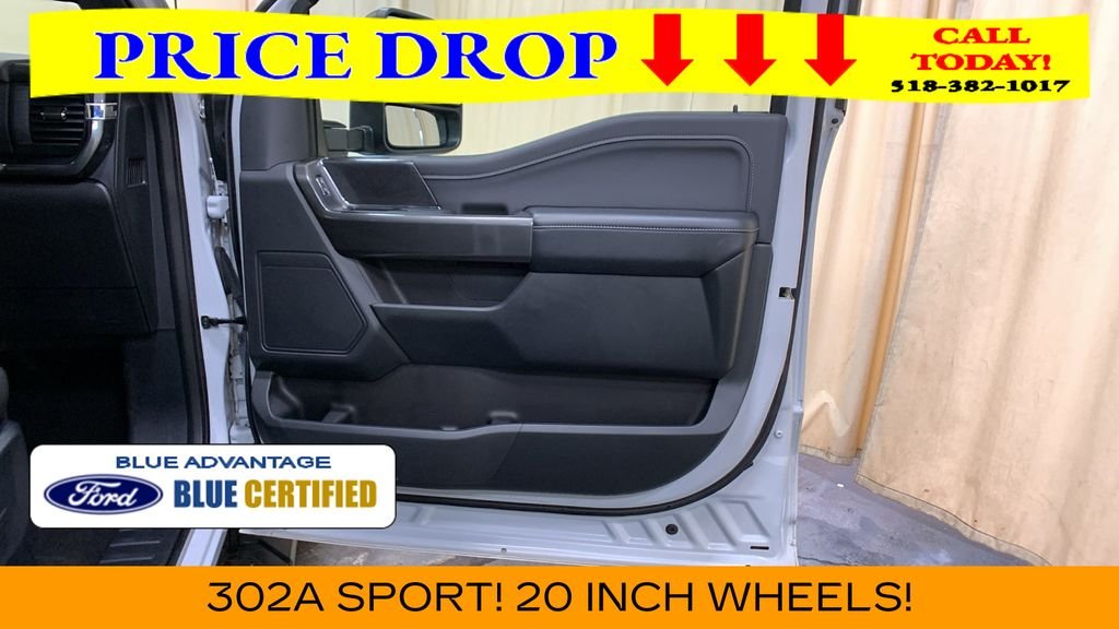 Certified Used 2022 White Metallic Ford XLT image 11