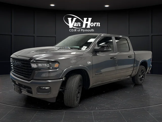 New 2026 Granite Crystal Metallic Clear-Coat Exterior Paint RAM Laramie image 7