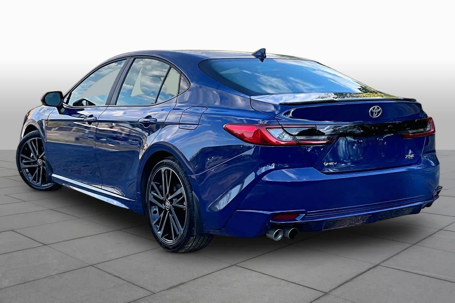 Used 2025 Reservoir Blue Toyota XSE image 12