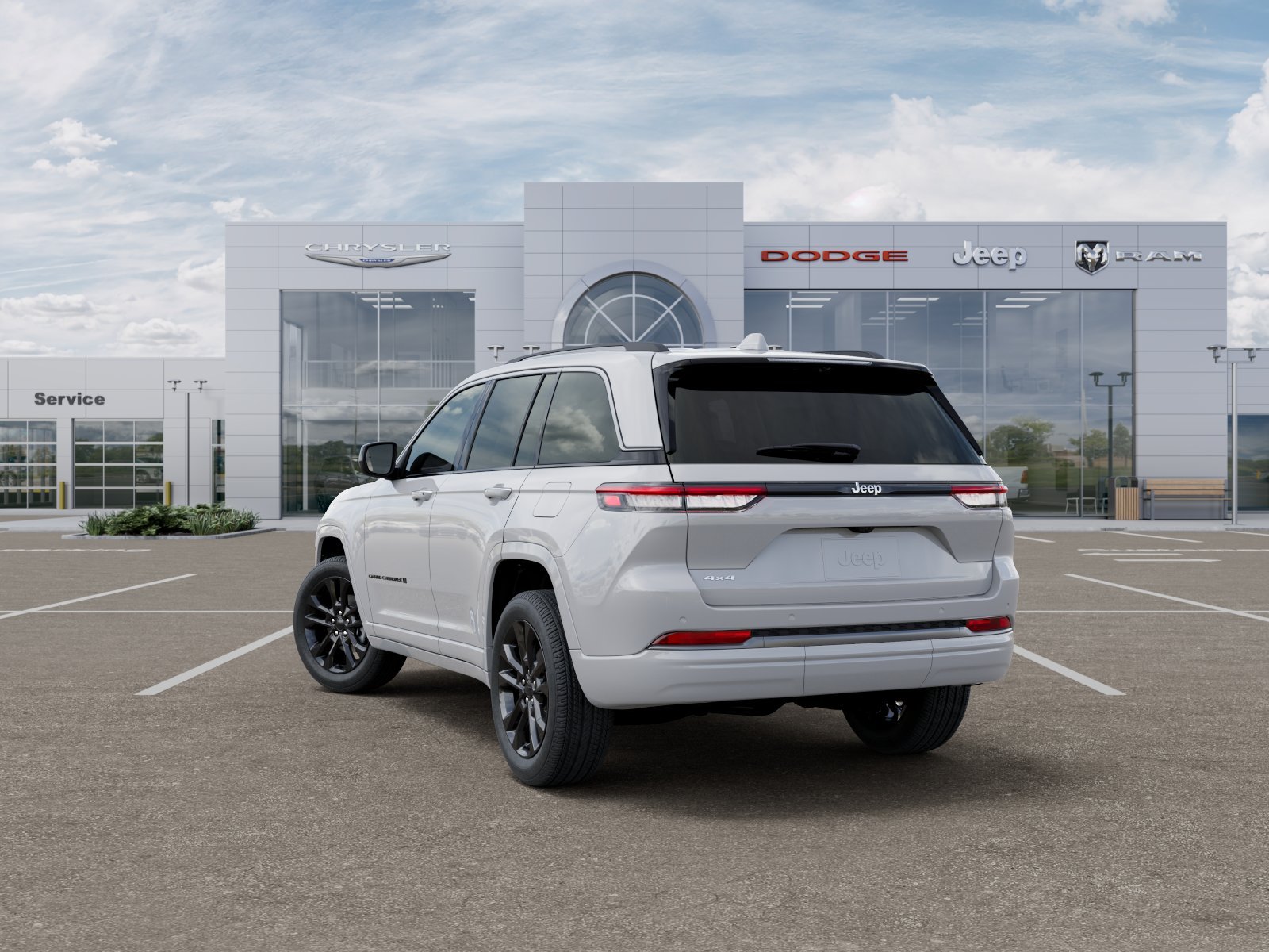 New 2026 Bright White Clear-Coat Exterior Paint Jeep Limited Reserve image 44