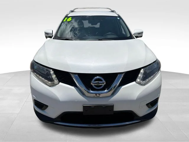 Used 2016 Nissan Rogue SV with VIN KNMAT2MV5GP666916 for sale in Broken Arrow, OK