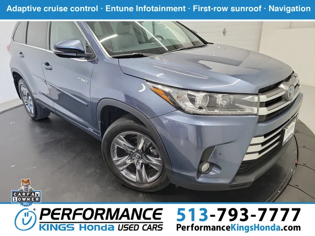 2018 Toyota Highlander Hybrid Limited Platinum