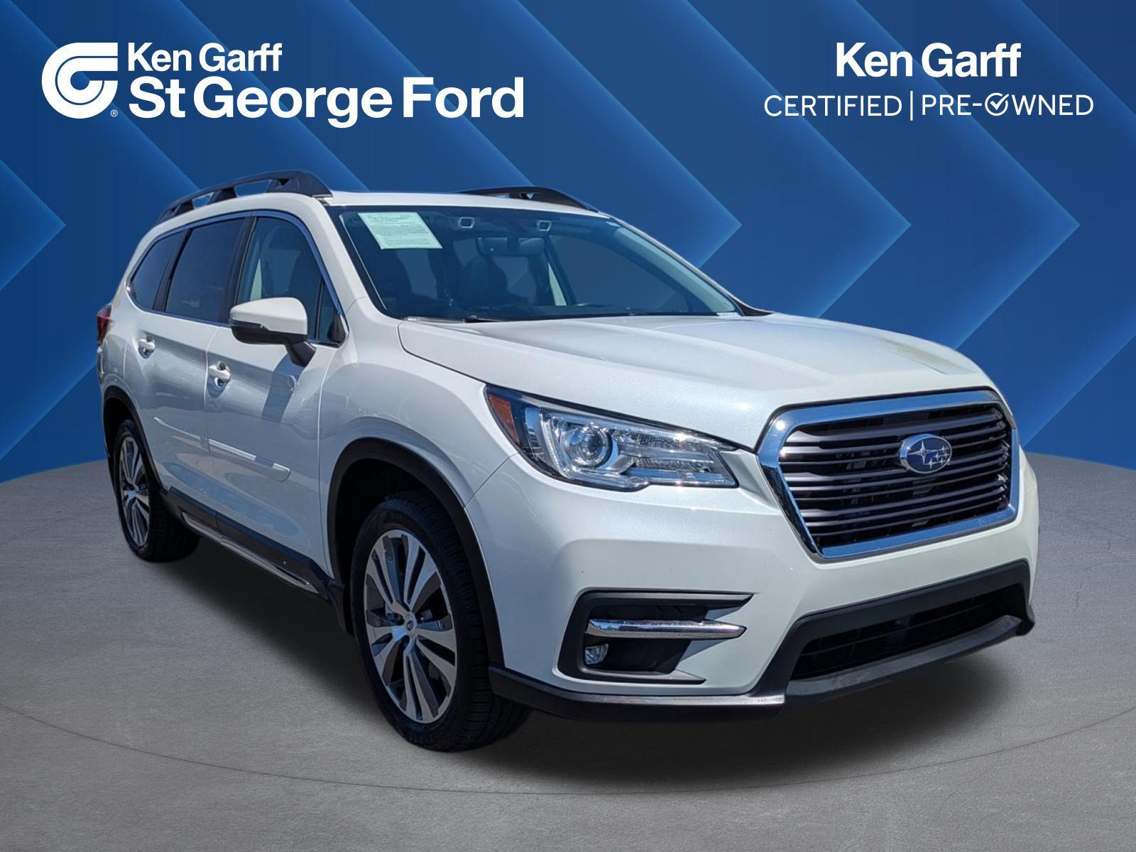 Used 2022 Crystal White Pearl Subaru Limited image 1