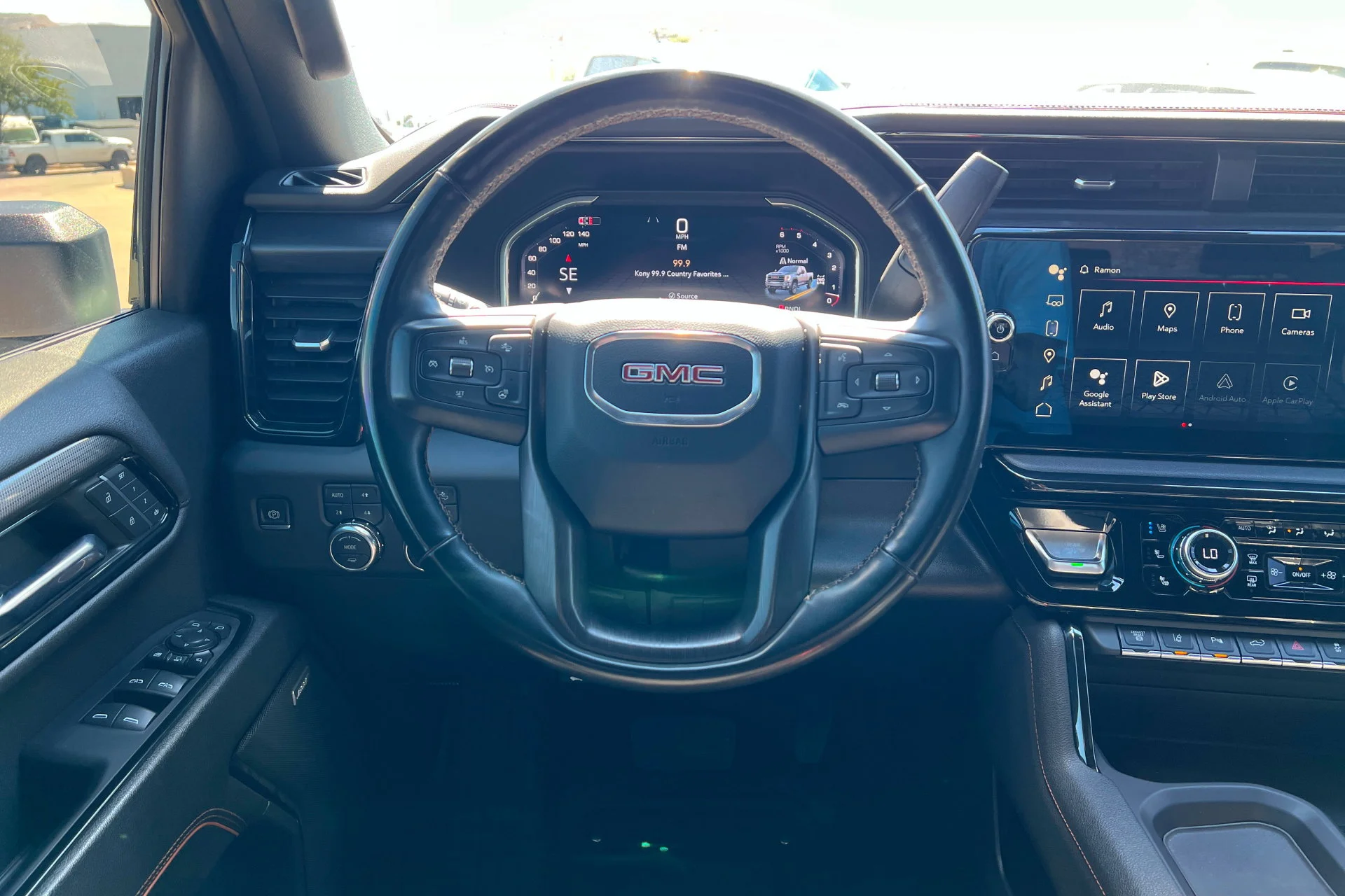 Used 2024 Summit White GMC AT4 image 12
