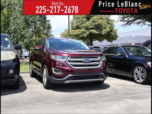 Used 2017 RED Ford SEL image 1