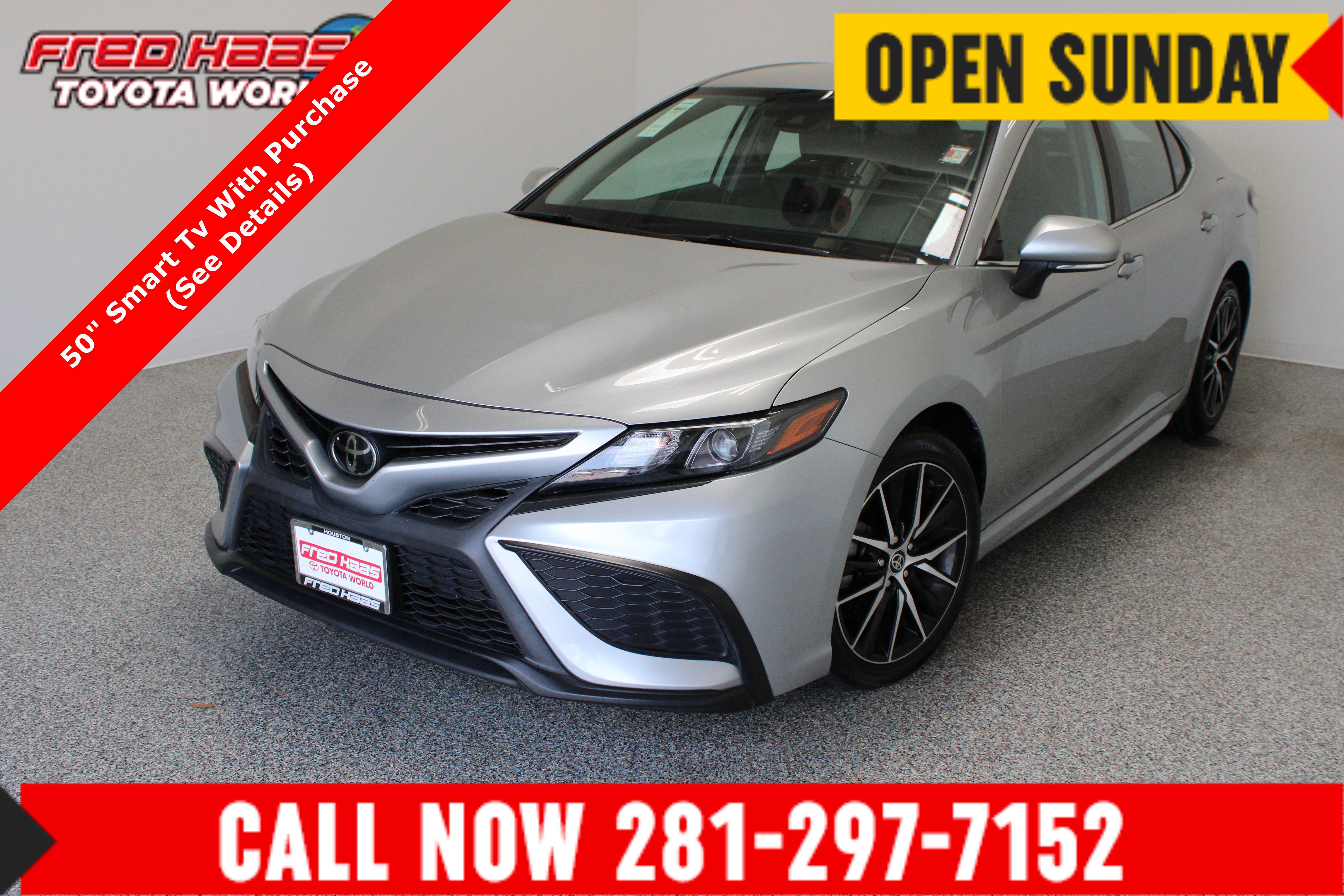 Used 2024 Silver Toyota SE image 1