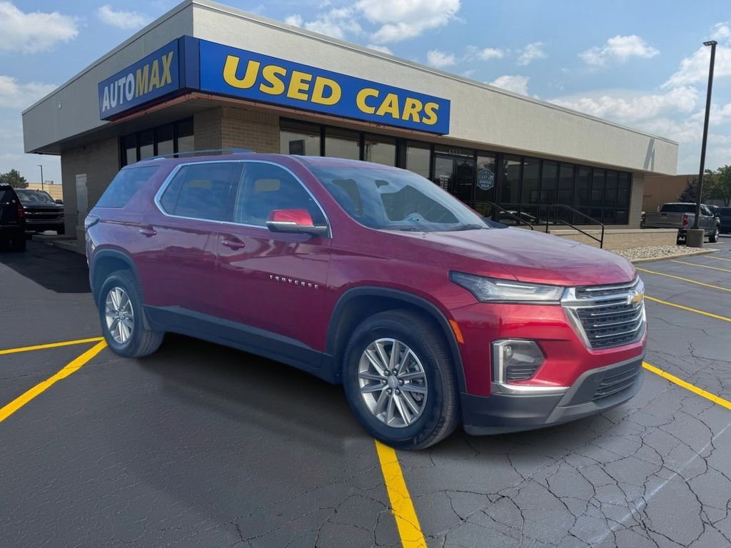 Used 2023 Radiant Red Tintcoat Chevrolet LT image 4