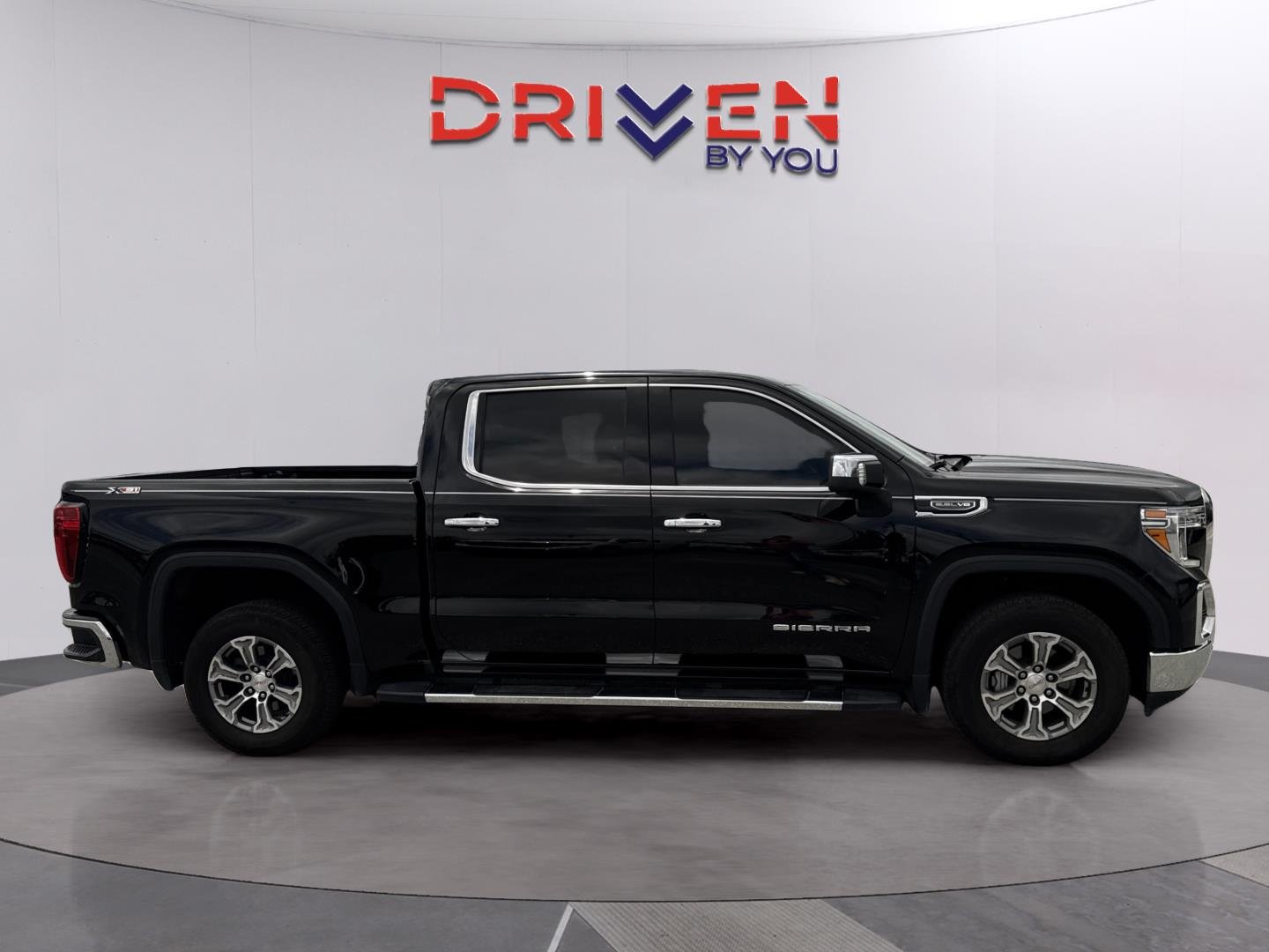 Used 2021 ONYX BLACK GMC SLT image 6