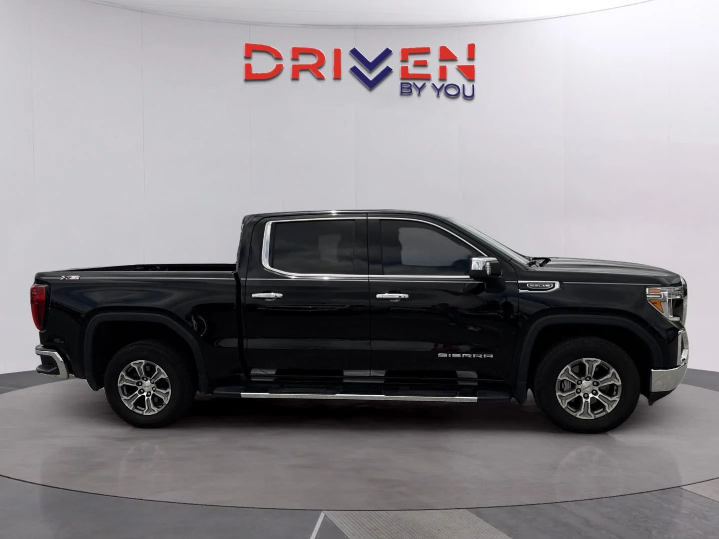 Used 2021 ONYX BLACK GMC SLT image 6