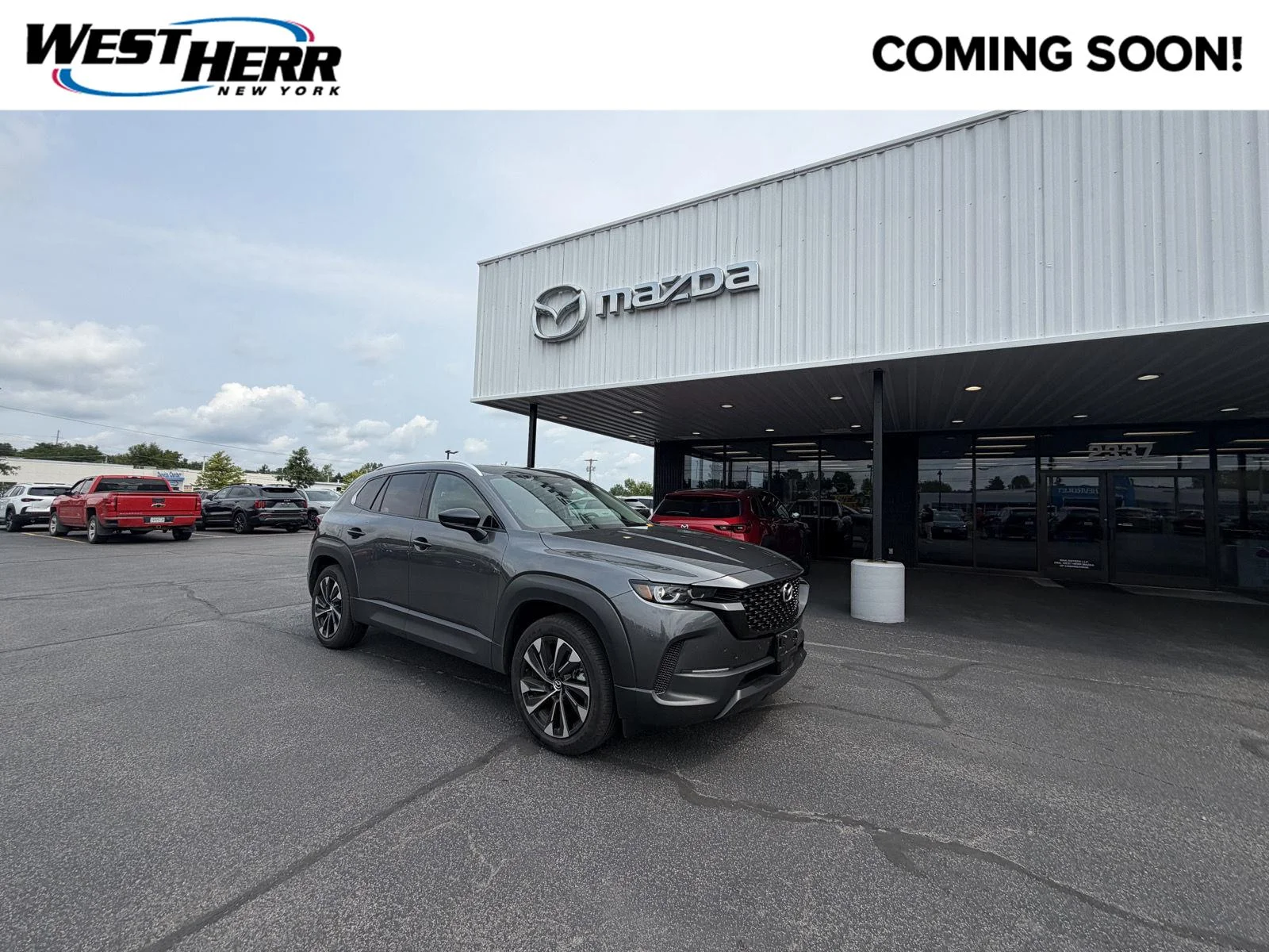 Used 2026 Machine Gray Metallic Mazda Premium Plus image 1