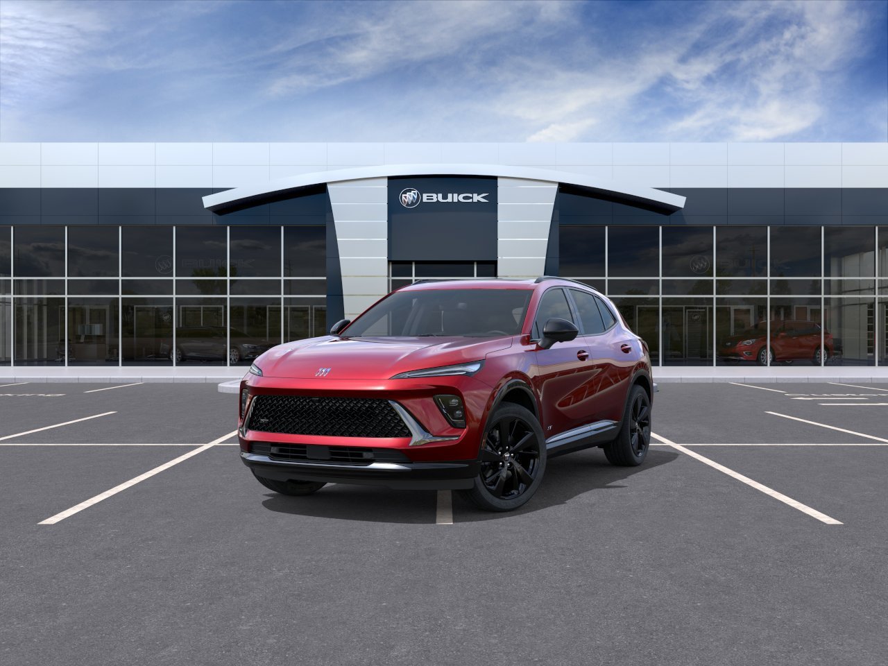 New 2026 Brilliant Red Buick Sport Touring image 8