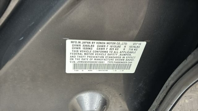 Used 2016 Modern Steel Metallic Honda LX image 33