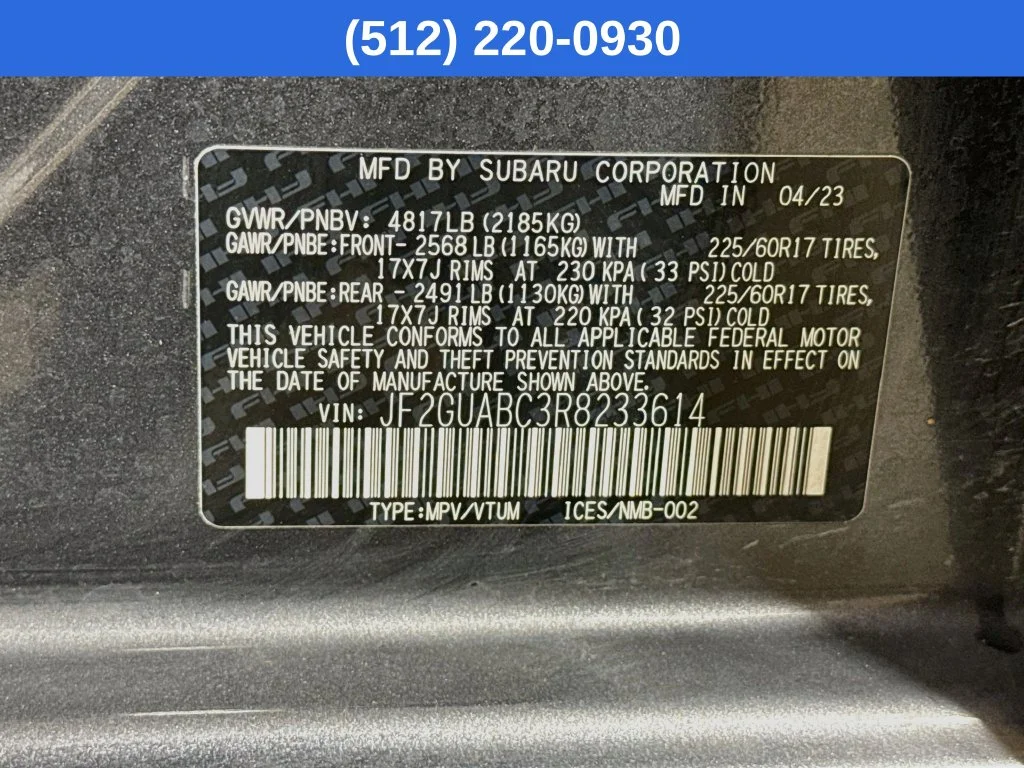 Certified Used 2024 Gray Subaru Base image 39