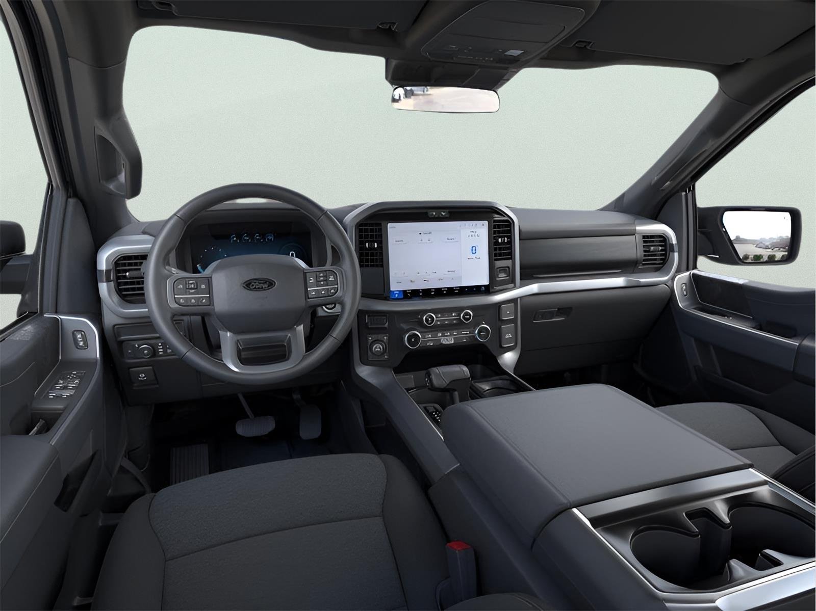 New 2026 Carbonized Gray Metallic Ford XLT image 9