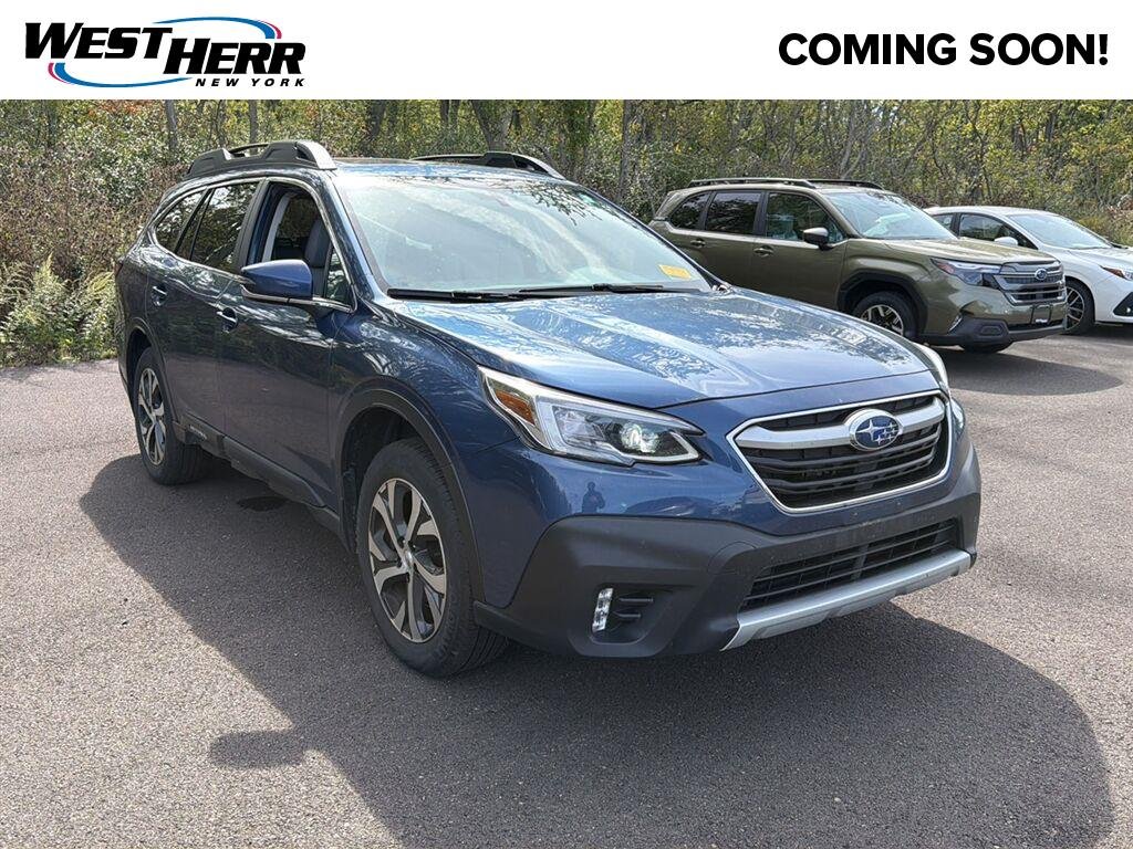 Used 2022 Abyss Blue Pearl Subaru Limited image 1