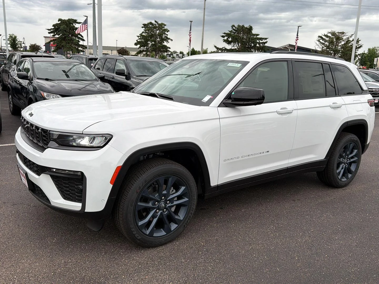 New 2026 Bright White Clearcoat Jeep 85th Anniversary Edition image 1