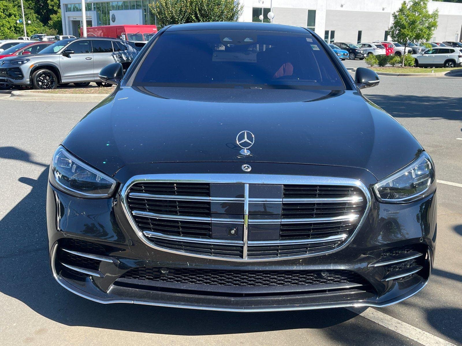 Used 2022 Obsidian Black Metallic Mercedes-Benz S 580 image 8