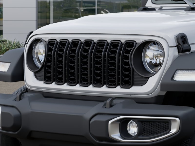 New 2025 Bright White Clearcoat Jeep Sport S image 38